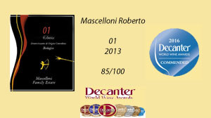 Premio_commended_decanter_vino_orcia_Mascelloni_Roberto